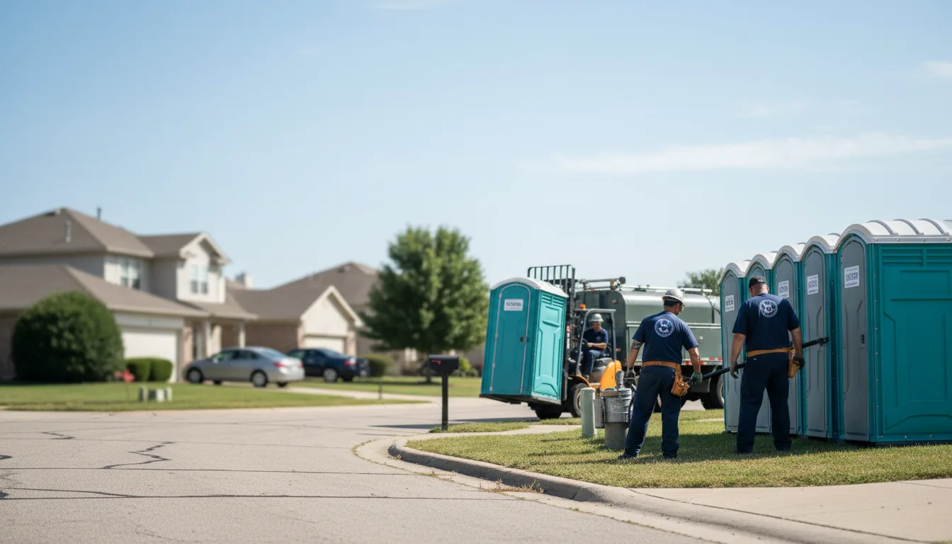 Porta Potty Rental in Saint Jacob, IL near me